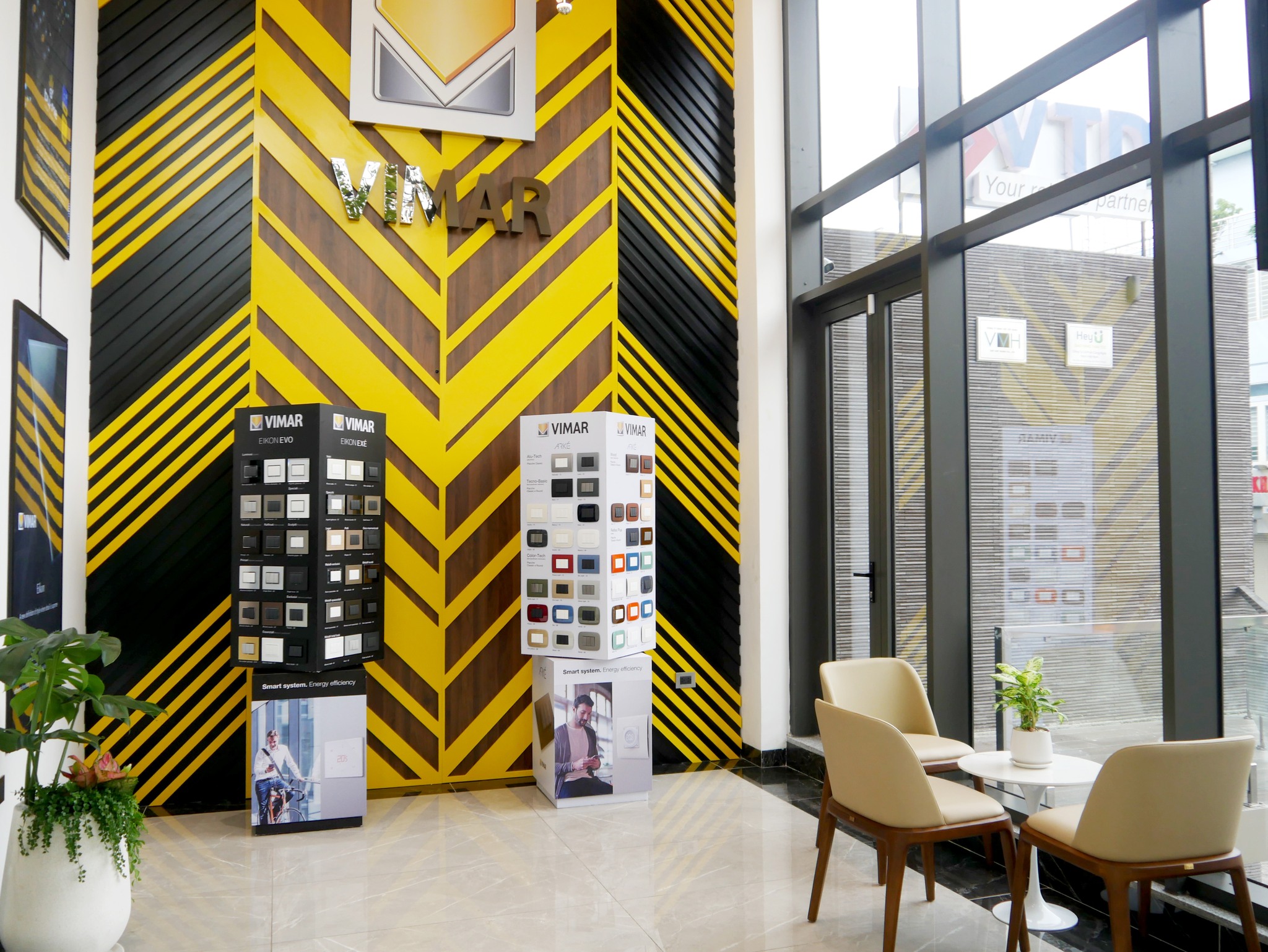 Công tắc Vimar tại showroom nhà thông minh VTD SMARTHOME 