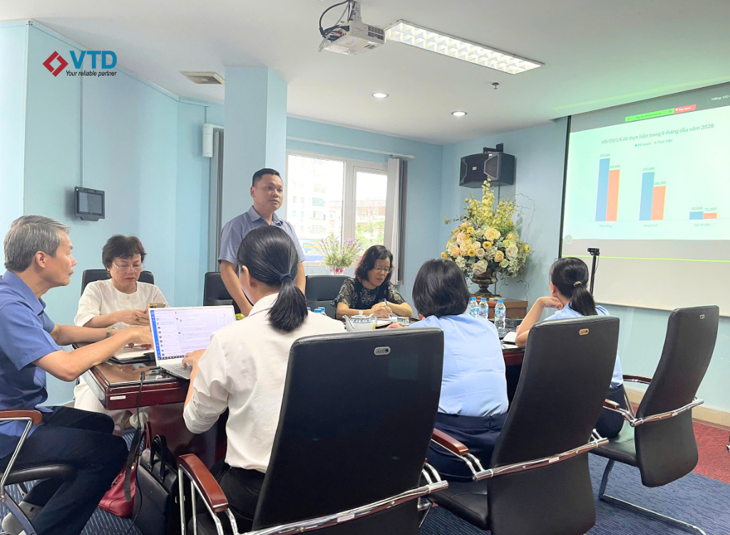 VTD TỔ CHỨC HỘI NGHỊ SƠ KẾT 6 THÁNG ĐẦU NĂM 2026 VÀ TRIỂN KHAI NHIỆM VỤ 6 THÁNG CUỐI NĂM 2 Anh 1 10